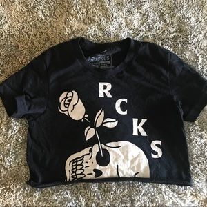 RUCKUS crop top